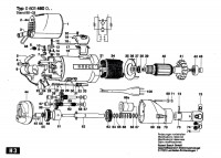 Bosch 0 601 460 041 Thread Cutter 110 V / GB Spare Parts